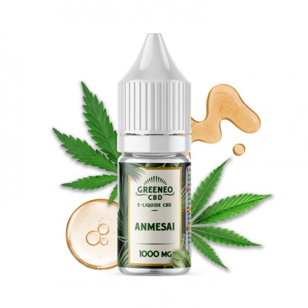 🌿 Arômes naturels : Plongez dans l'univers du CBD avec l'e-liquide Anmesai de Greeneo, un hommage à la célèbre variété de cannabis Amnesia. Ce produit exceptionnel reproduit fidèlement les arômes floraux 🌸 et terreux 🍃 de cette plante légendaire, tout en offrant une expérience de vape 100 % légale ✅ et sans effets psychotropes.

💧 Puissant dosage : Avec un taux élevé de 1000 mg de CBD, ce flacon de 10ML est conçu pour les amateurs de vape recherchant une relaxation profonde et durable.

📦 Format pratique : Le format compact de 10ML est idéal pour un usage quotidien et facile à transporter.