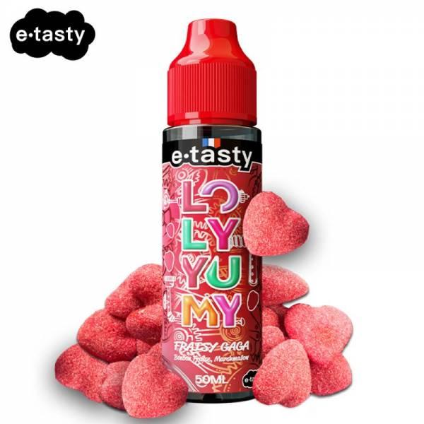 Succombez à la douceur envoûtante de la Fraise Gaga ! Ce e-liquide 50ML de Loly Yumy, signé E.Tasty, vous transporte dans un univers gourmand où la fraise est reine.

🍬 Saveurs sucrées et fruitées : Une fraise juteuse qui ravit les papilles à chaque bouffée.
🌟 Grand format 50ML : Parfait pour une longue durée de plaisir.
💧 PG/VG équilibré : Pour un mélange parfait entre production de vapeur et restitution des saveurs.