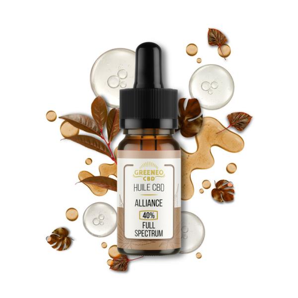 Image principale Huile Alliance Full Spectrum 10 ml CBD - Greeneo 🌱
