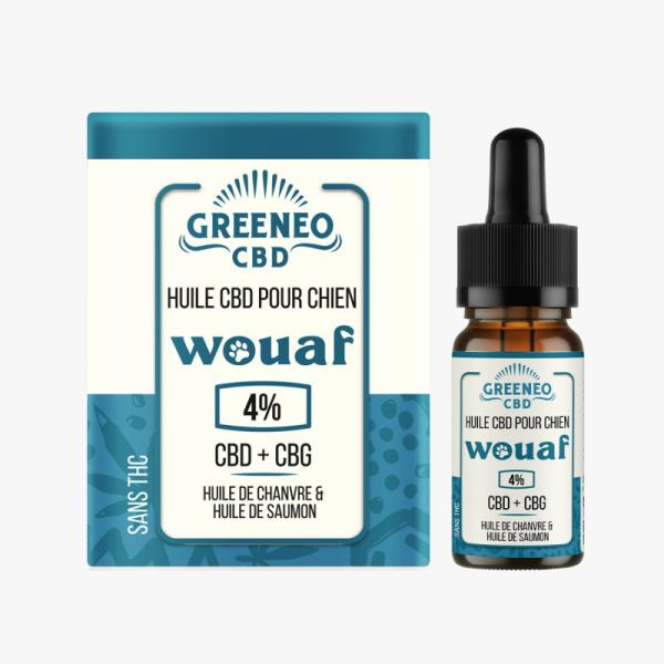 Image principale Huile CBD CBG pour Chiens - Greeneo 🐶