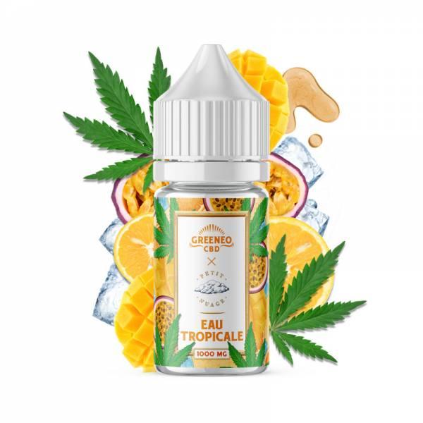 L'Eau Tropicale 30ML - Greeneo (1000 mg de CBD)

🌴 Évasion tropicale : Embarquez pour un voyage sensoriel avec L'Eau Tropicale de Greeneo. Ce e-liquide de 30ML offre une expérience de vape rafraîchissante et exotique, avec des notes vibrantes de fruits tropicaux 🍍🥭 qui éveilleront vos papilles à chaque inhalation.

💧 Puissant dosage : Enrichi avec 1000 mg de CBD, ce e-liquide est parfait pour ceux qui cherchent à combiner plaisir et relaxation. Il vous offre une sensation de calme et de bien-être, tout en conservant des saveurs authentiques et envoûtantes.

📦 Format généreux : Le flacon de 30ML est conçu pour un usage prolongé, vous permettant de profiter de vos moments de détente plus longtemps.
