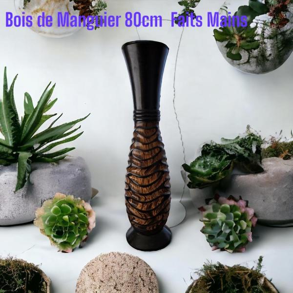 Image principale Vase Manguier 80 CM Décor Faits Main – Élégance et Authenticité